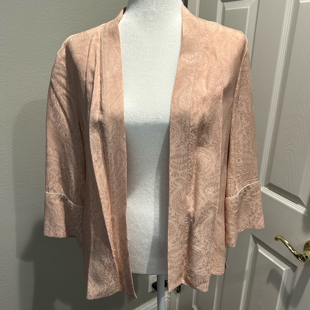 Vintage kimono with draped back one size